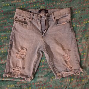 Hollister Skinny Denim Shorts.  Excellent condition. Size 31